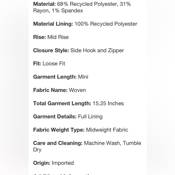 Women's Bubble Mini Skirt - Future
Collective Charcoal Gray new - Picture 6 of 6